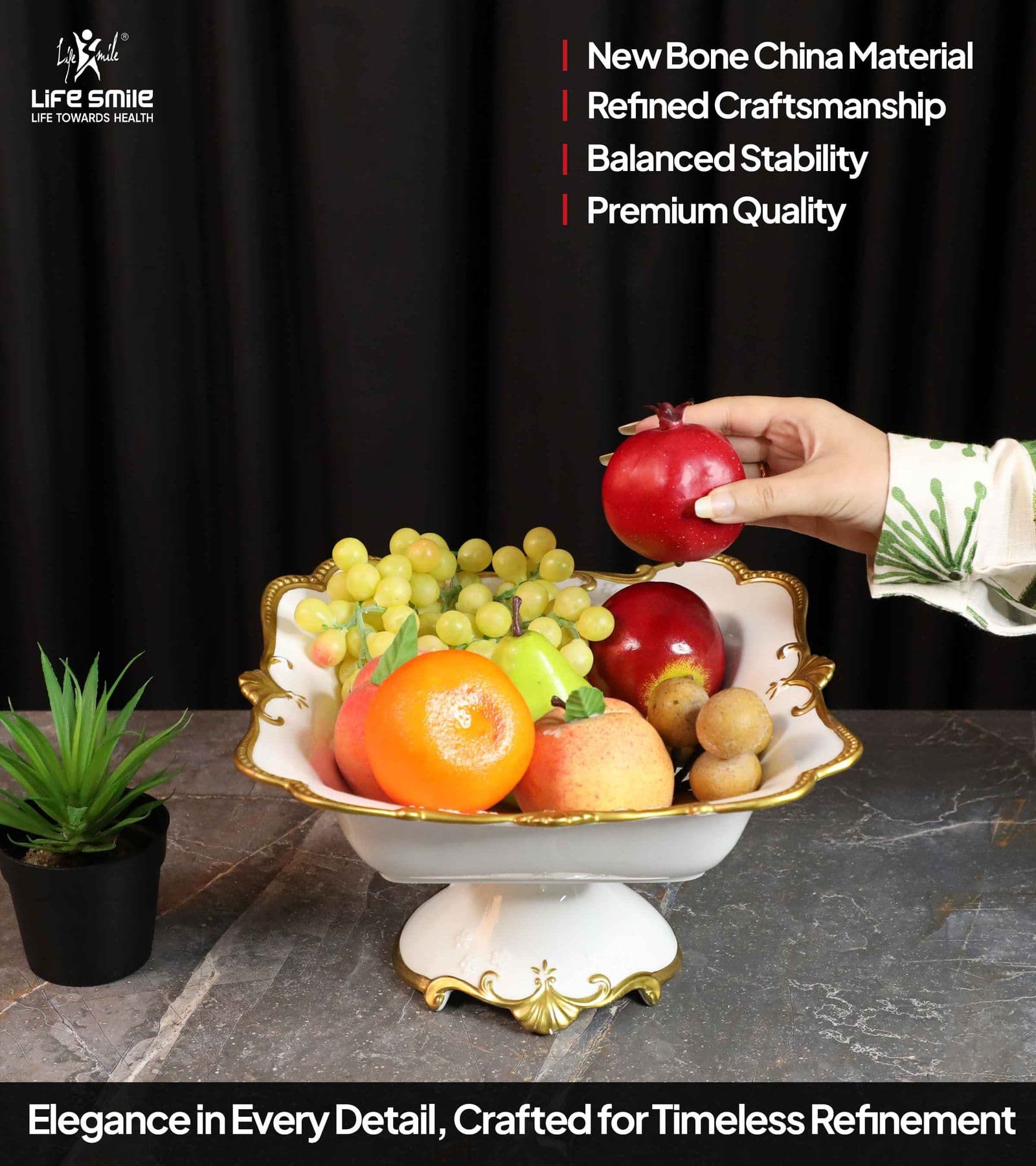 Lifesmile | Best Bone China Serving Dishes | Best Serving Dish |  | UAE | Dubai | Abu Dhabi