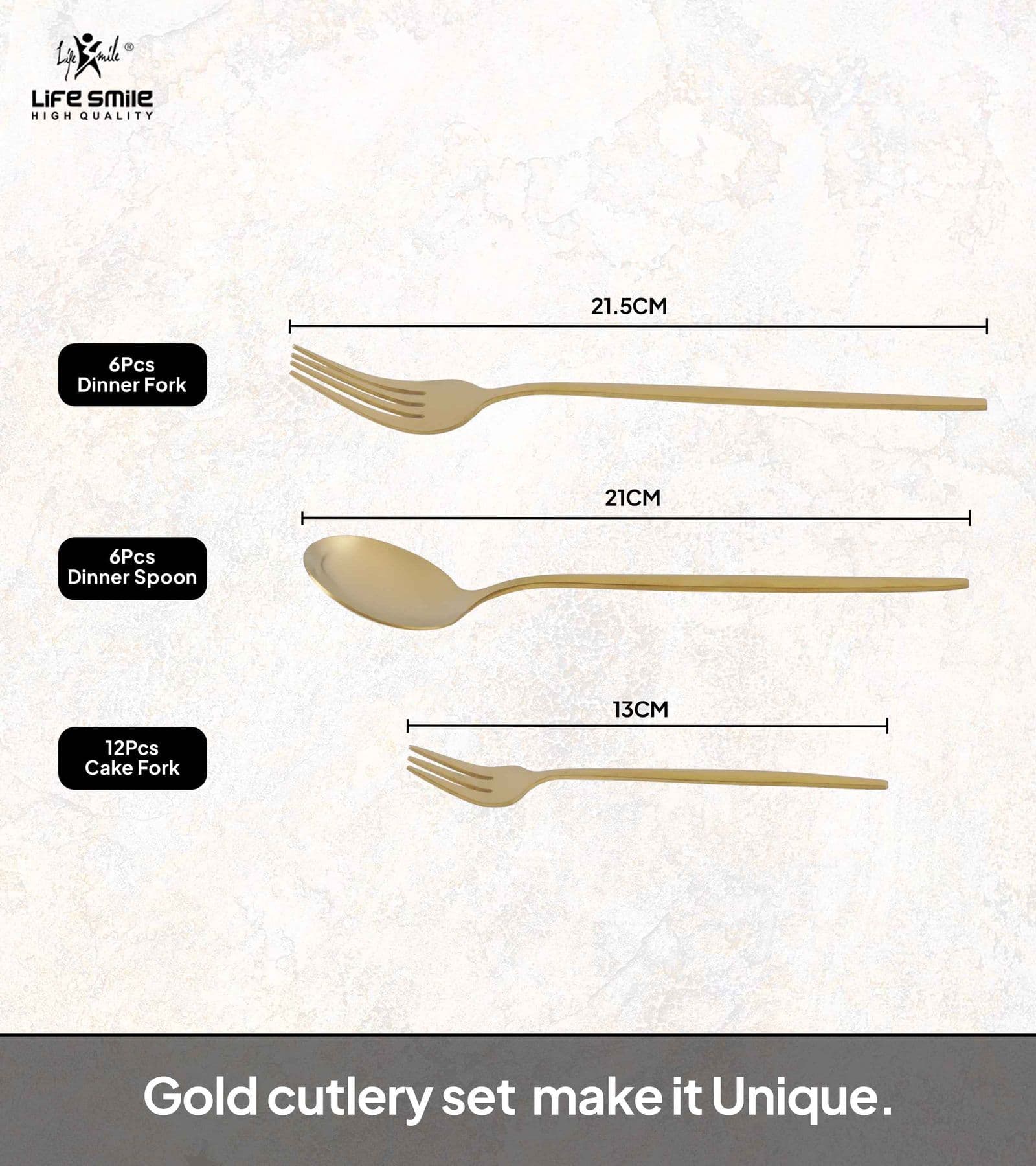 Lifesmile | Best 24 Pcs Cutlery Set | Best Cutlery Sets |  | UAE | Dubai | Abu Dhabi