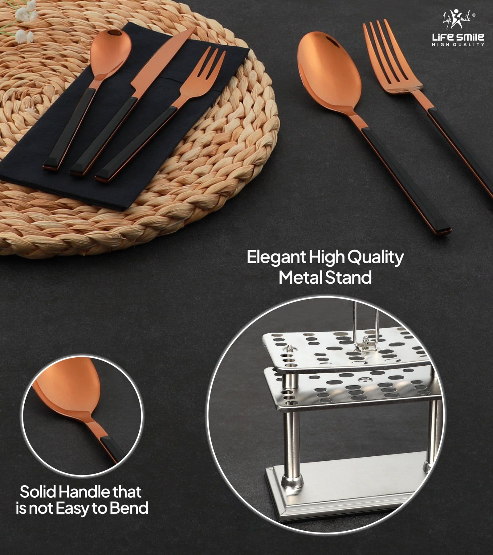Lifesmile | Best 38 Pcs Cutlery Set | Best Cutlery Sets |  | UAE | Dubai | Abu Dhabi