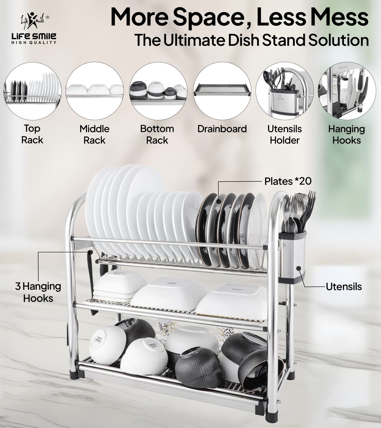 Lifesmile | Best Dish Racks | Best Dish Rack |  | UAE | Dubai | Abu Dhabi