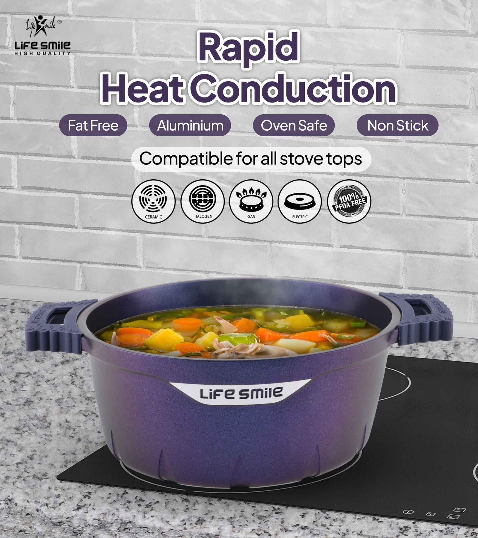 Lifesmile | Best Flame Family | Best Cookware Sets | Granite | UAE | Dubai | Abu Dhabi