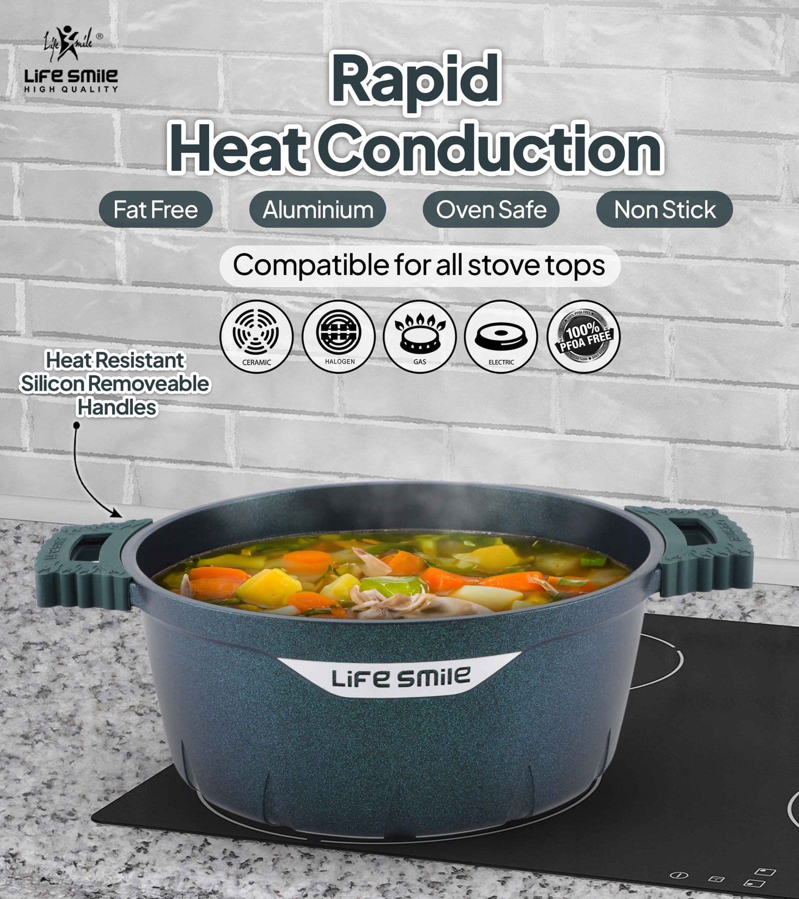 Lifesmile | Best Flame Family | Best Cookware Sets | Granite | UAE | Dubai | Abu Dhabi
