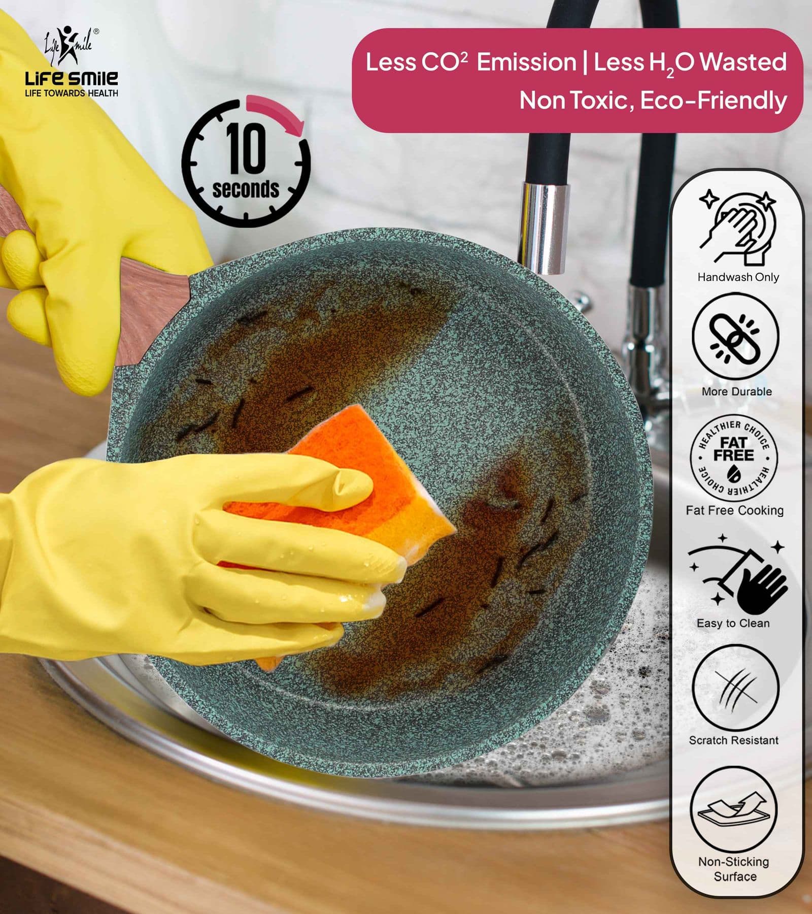 Lifesmile | Best Walnut Family | Best Cookware Sets | Granite | UAE | Dubai | Abu Dhabi