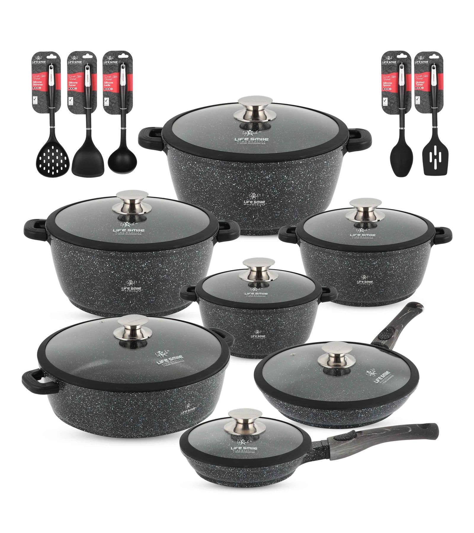 Lifesmile | Best Granite Classic Family | Best Cookware Sets | Granite | UAE | Dubai | Abu Dhabi