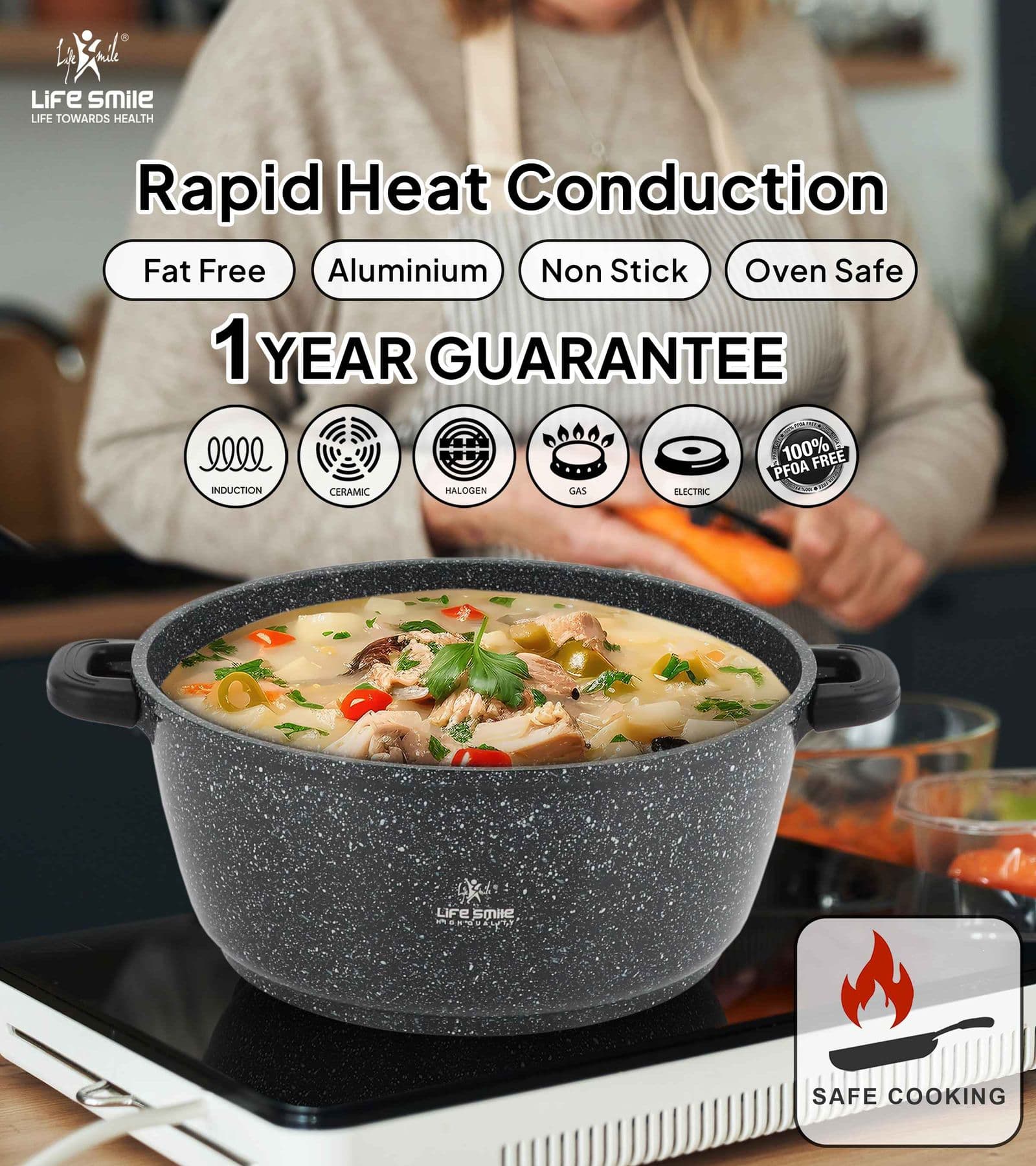 Lifesmile | Best Granite Classic Family | Best Cookware Sets | Granite | UAE | Dubai | Abu Dhabi