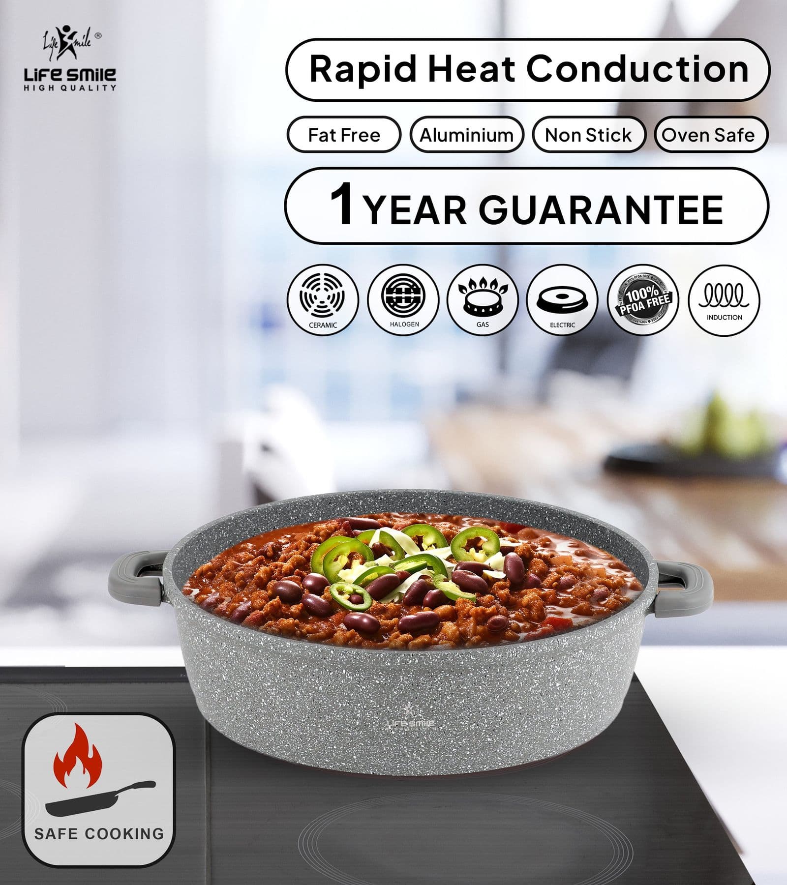Lifesmile | Best Shallow Pot | Best Pots & Casserole |  | UAE | Dubai | Abu Dhabi