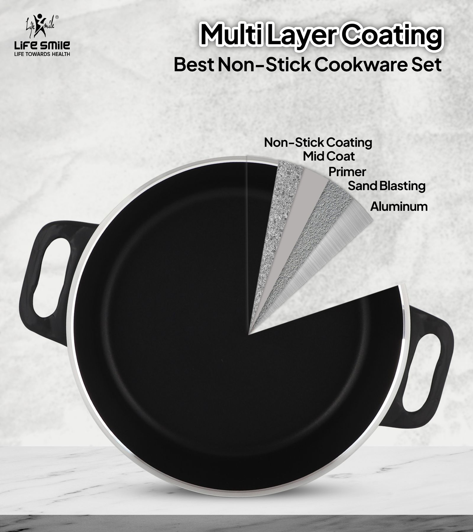 Lifesmile | Best Non Stick Pot | Best Pots & Casserole |  | UAE | Dubai | Abu Dhabi