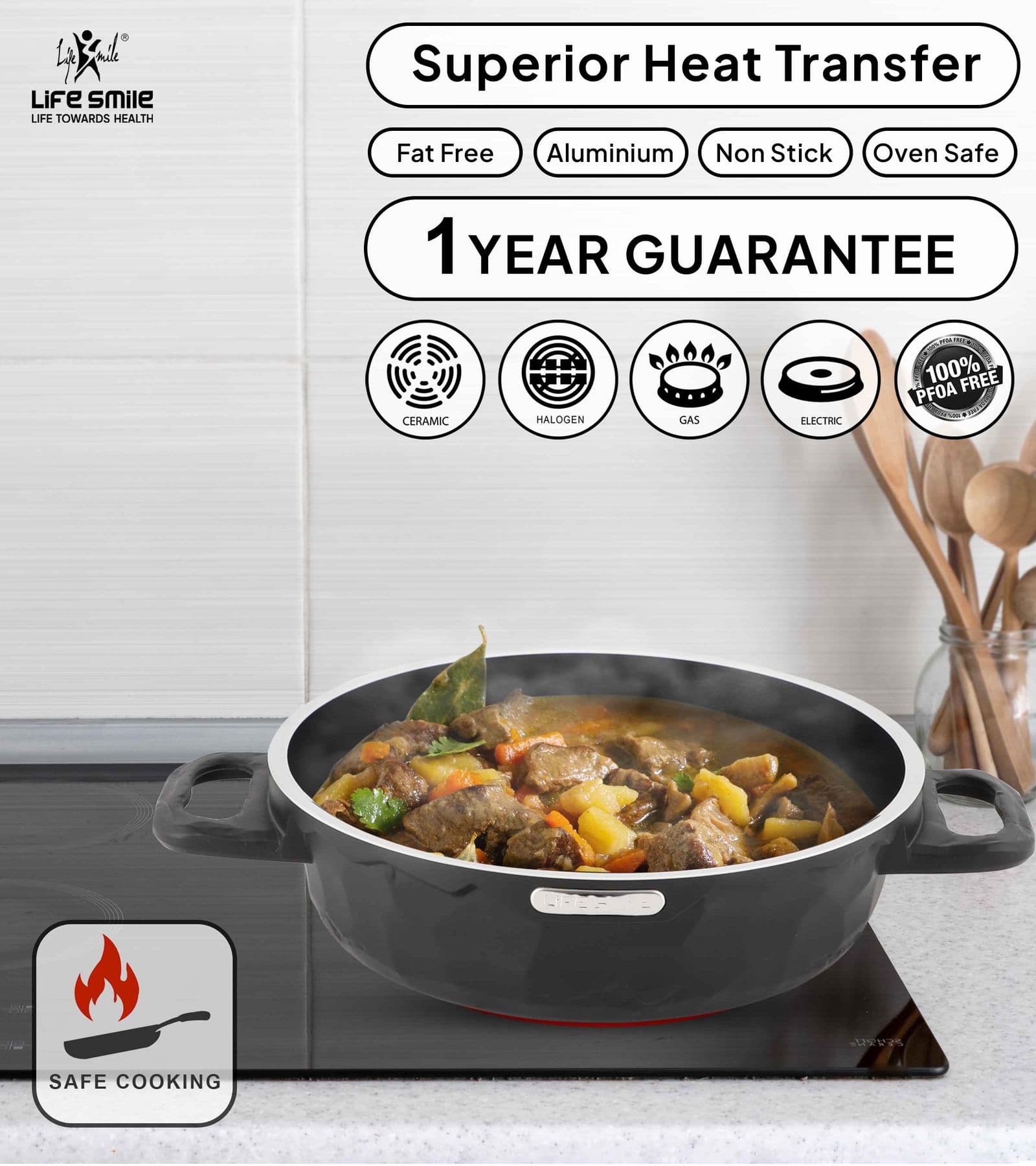 Lifesmile | Best Non Stick Pot | Best Pots & Casserole |  | UAE | Dubai | Abu Dhabi