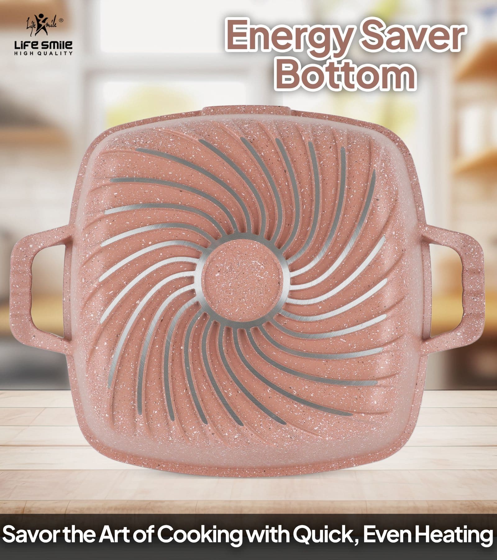 Lifesmile | Best Square Family | Best Cookware Sets | Granite | UAE | Dubai | Abu Dhabi