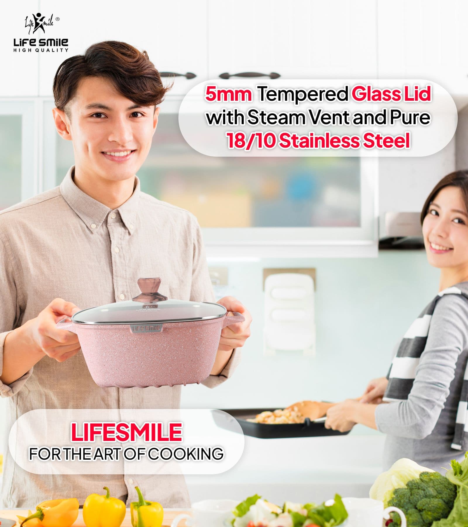 Lifesmile | Best Square Family | Best Cookware Sets | Granite | UAE | Dubai | Abu Dhabi