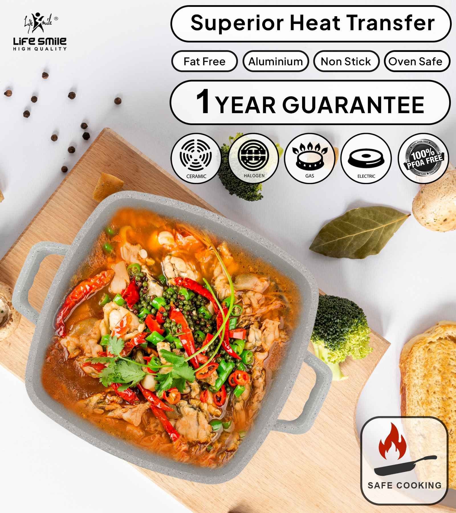 Lifesmile | Best Shallow Pot | Best Pots & Casserole |  | UAE | Dubai | Abu Dhabi