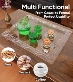 Lifesmile | Best Acrylic Serving Tray | Best Serving Dish |  | UAE | Dubai | Abu Dhabi 