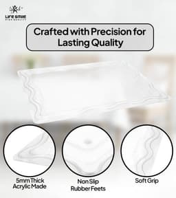 Lifesmile | Best Acrylic Serving Tray | Best Serving Dish |  | UAE | Dubai | Abu Dhabi 