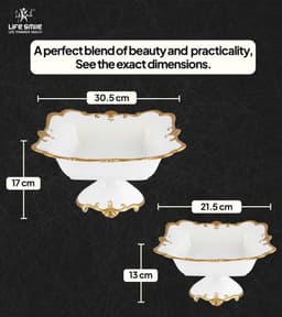 Lifesmile | Best Bone China Serving Dishes | Best Serving Dish |  | UAE | Dubai | Abu Dhabi 