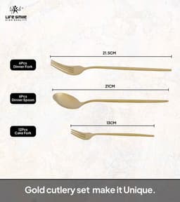 Lifesmile | Best 24 Pcs Cutlery Set | Best Cutlery Sets |  | UAE | Dubai | Abu Dhabi 