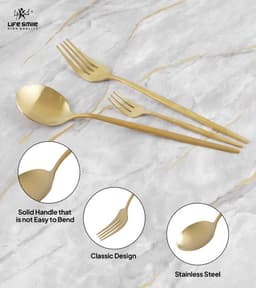 Lifesmile | Best 24 Pcs Cutlery Set | Best Cutlery Sets |  | UAE | Dubai | Abu Dhabi 