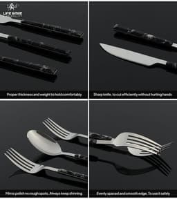 Lifesmile | Best 38 Pcs Cutlery Set | Best Cutlery Sets |  | UAE | Dubai | Abu Dhabi 