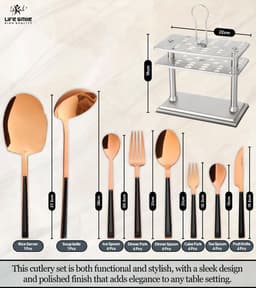 Lifesmile | Best 38 Pcs Cutlery Set | Best Cutlery Sets |  | UAE | Dubai | Abu Dhabi 