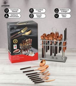 Lifesmile | Best 38 Pcs Cutlery Set | Best Cutlery Sets |  | UAE | Dubai | Abu Dhabi 