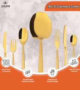 Lifesmile | Best 50 Pcs Cutlery Set | Best Cutlery Sets |  | UAE | Dubai | Abu Dhabi 