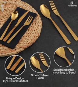 Lifesmile | Best 50 Pcs Cutlery Set | Best Cutlery Sets |  | UAE | Dubai | Abu Dhabi 