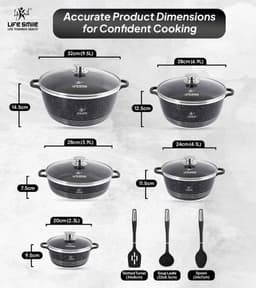 Lifesmile | Best Granite Classic Family | Best Cookware Sets | Granite | UAE | Dubai | Abu Dhabi 