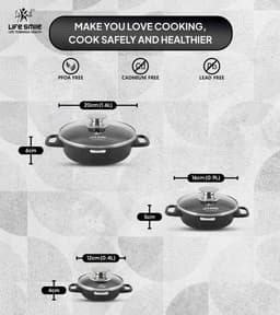 Lifesmile | Best Non Stick Pot | Best Pots & Casserole |  | UAE | Dubai | Abu Dhabi 