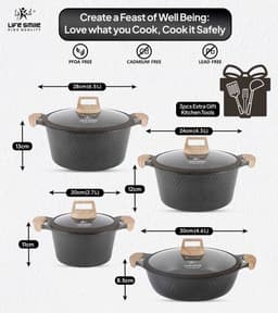 Lifesmile | Best Diamond Family | Best Cookware Sets | Granite | UAE | Dubai | Abu Dhabi 