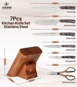 Lifesmile | Best Kitchen Knife Set | Best Knife Set |  | UAE | Dubai | Abu Dhabi 